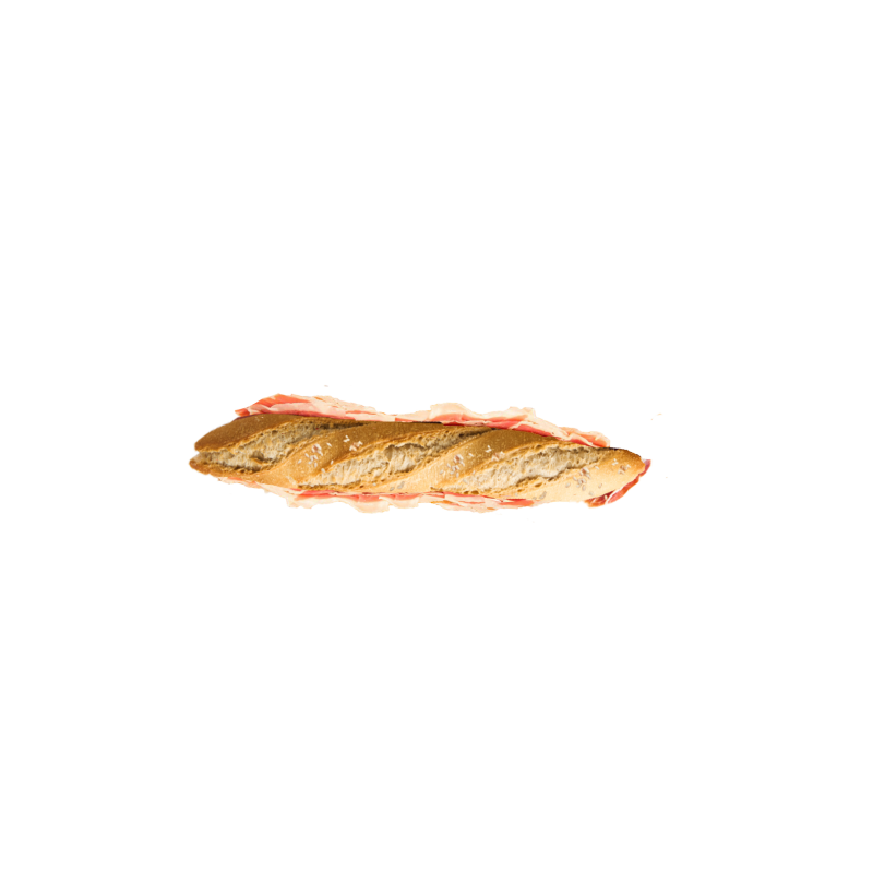 Serrano ham sandwich